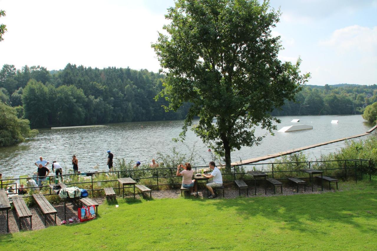 Ferienhaus "Baeren Ecke" Am See Im Bergland Kirchheim  Eksteriør billede